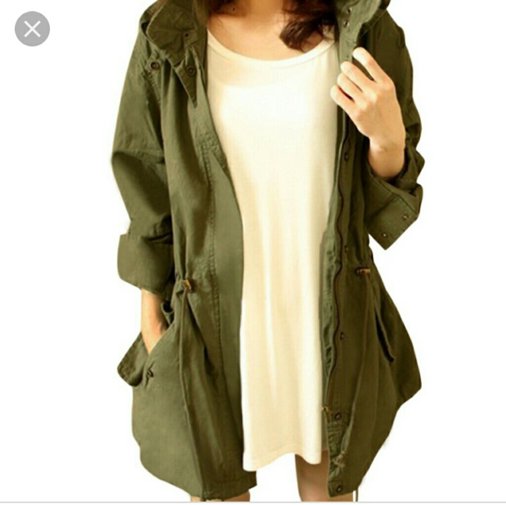 Old Navy lightweight green anorak size xs
